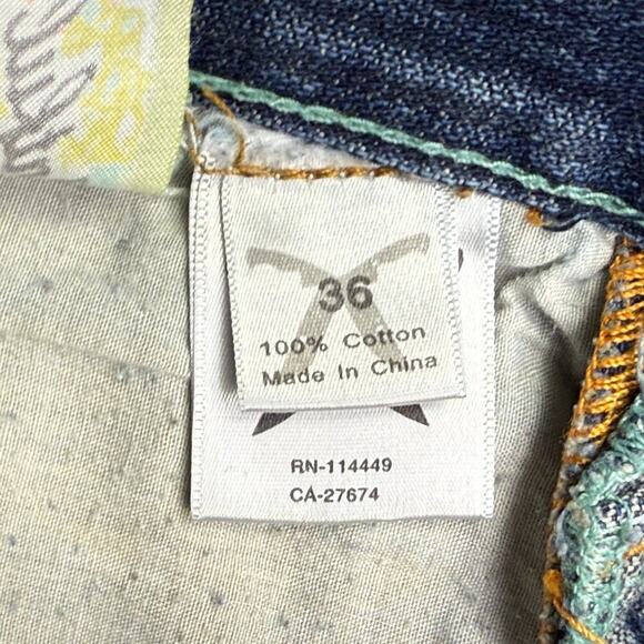 Vintage Artful Dodger Embroidered Y2K Denim Jeans - Picture 11 of 11